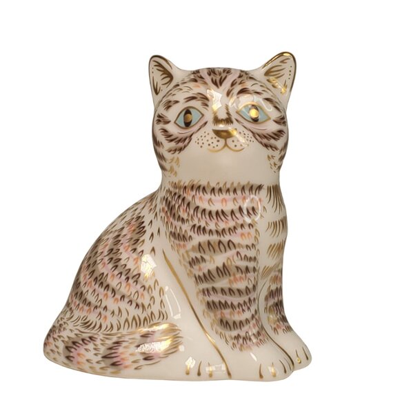 Royal Crown Derby Thomas Cat Ltd. Ed. of 1500 Small 3” - Picture 1 of 8